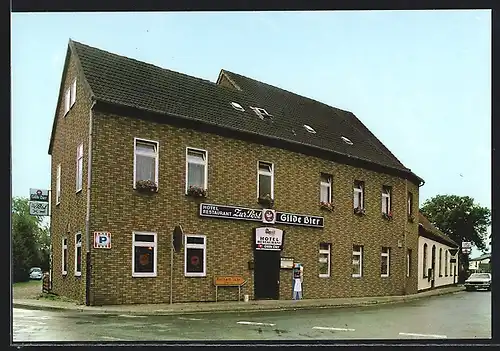 AK Ahlden /Aller, Hotel-Restaurant Zur Post, Inh. Hannelore und Walter Jilek, Marktstrasse 2