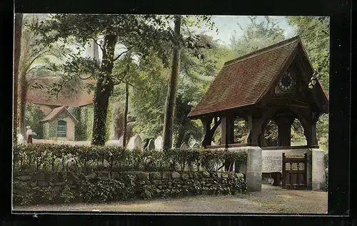 AK Shanklin, Church and Lych Gate