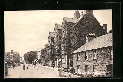 AK Criccieth, George Hotel and High Street