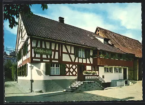 AK Mammern, Gasthof zum Schiff, Inh. Familie Walter Meier