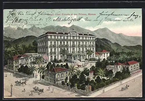 AK Menton, Grand Hotel Victoria et des Princes