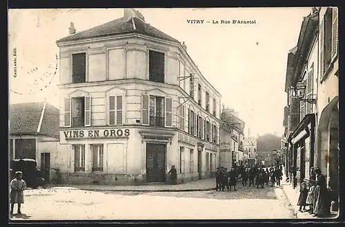 AK Vitry, La Rue D`Arnetal