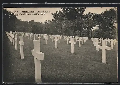 AK Suresnes-Nanterre, Cimetière Américain