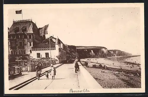 AK Pourville, La Digue et les Falaises