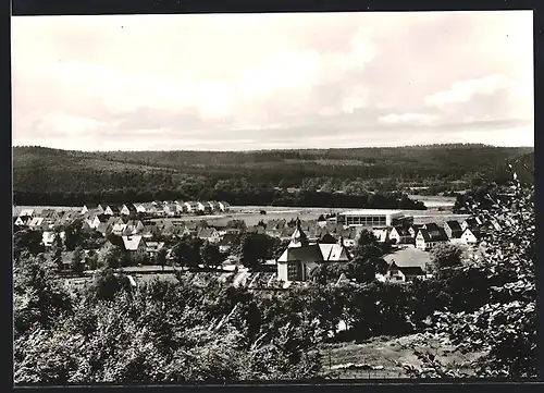 AK Alme /Sauerland, Teilansicht mit Kirche