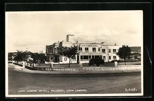 AK Loch Lomond, Balloch, Loch Lomond Hotel