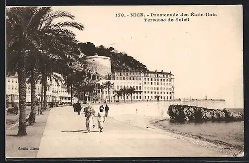 AK Nice, Promenade des États-Unis, Terrasse du Soleil