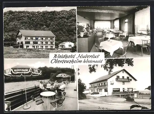 AK Oberzeuzheim /Westerwald, Waldhotel Hubertus