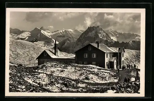 AK Edmund-Probsthaus, Blick gegen Höfats