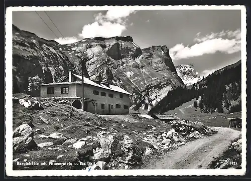 AK Bargishütte, Berghütte mit Flimserstein