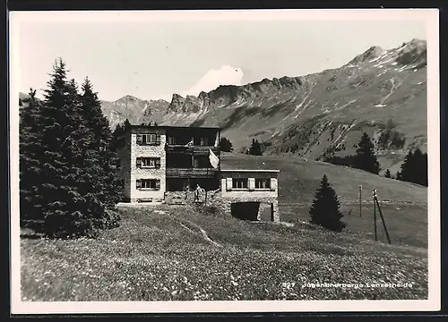 AK Lenzerheide, Blick auf die Jugendherberge