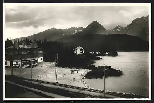 AK Strbské Pleso /Vysoké Tatry, Panorama