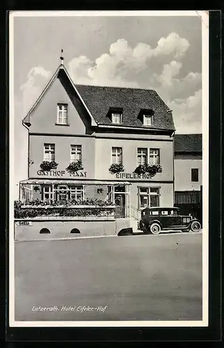 AK Lutzerath, Gasthaus und Hotel Eifeler Hof von Jakob Maas