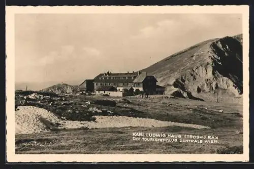 AK Karl-Ludwig-Haus, Berghütte und Umgebung