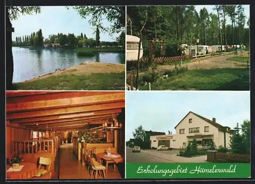 AK Hämelerwald, Rewemarkt Filiale, Campingplatz, Restaurant-Interieur