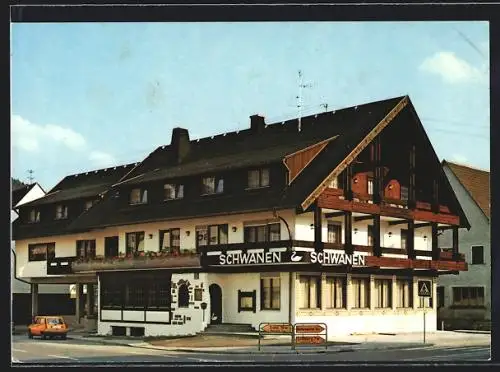 AK Glatten / Schwarzwald, Hotel-Restaurant Schwanen, Bes. Fam. Hans-Dieter Reich
