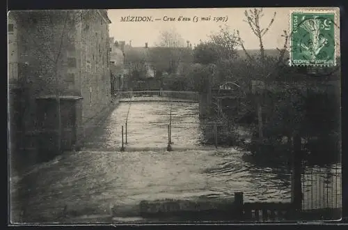 AK Mèzidon, Crue d`eau, Hochwasser