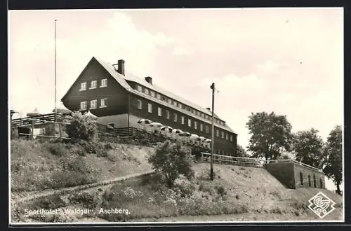 AK Sachsenberg-Georgenthal am Aschberg / Vogtl., Sporthotel Waldgut auf dem Aschberg