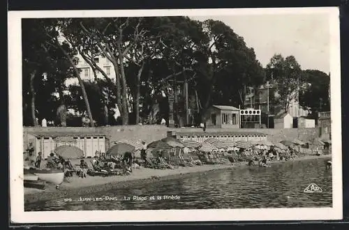 AK Juan-les-Pins, La Plage et la Pinède