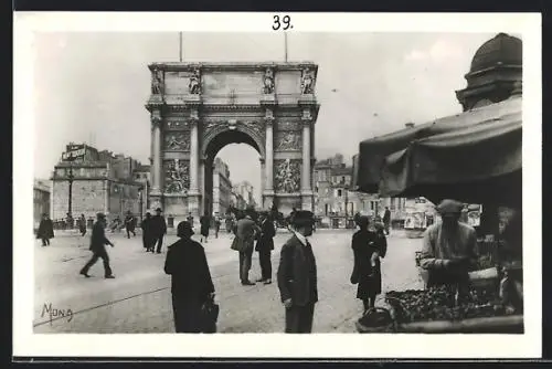 AK Marseille, L`Arc de Triomphe ou Porte d`Aix