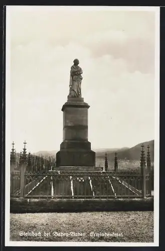 AK Steinbach bei Baden-Baden, Am Erwindenkmal