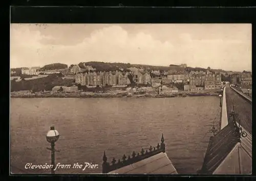 AK Clevedon, Panorama from the Pier