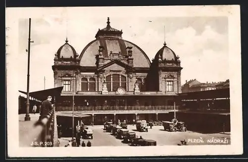 AK Plzen, Nádrazi