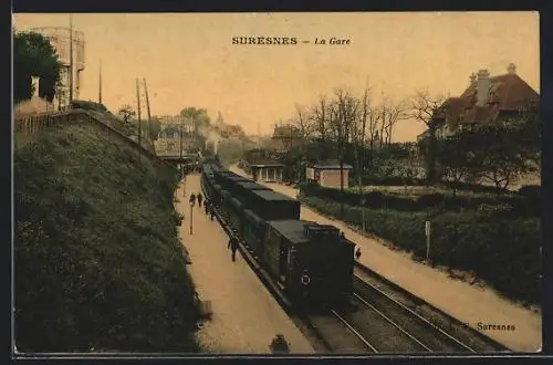 AK Suresnes, La Gare