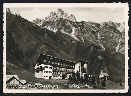 AK Rifugio Alpe di Siusi, Albergo Alpe di Siusi verso Denti di Cavalli