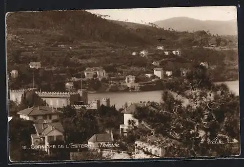 AK Corniche-de-l`Estrel, Théoule, Panorama