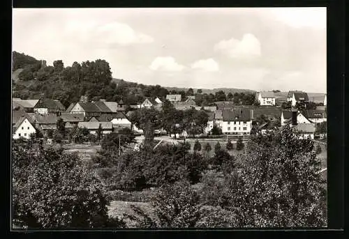 AK Lauenberg /Kr. Einbeck, Ortsansicht aus der Vogelschau