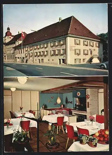 AK Balsthal, Hotel Rössli, Bes. W. u. M. Candrian-Ott