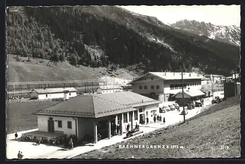 AK Brennerpass, Partie an der Grenze