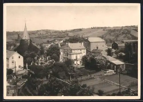 AK Jupille s. Meuse, Son Eglise, ses Houlpays et ses jardins