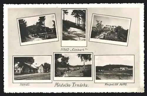 AK Mestecko Trnavka, Nadrazi, Hrad Cimburk, Ruine