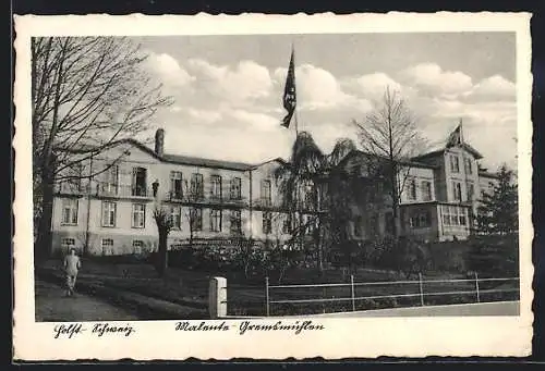 AK Malente-Gremsmühlen, Blick zum Kurhaus