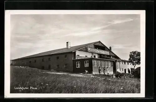 AK Bischofsmais, Gasthaus Landhuter Haus