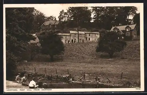 AK Hertford, Post Hill from Hartham