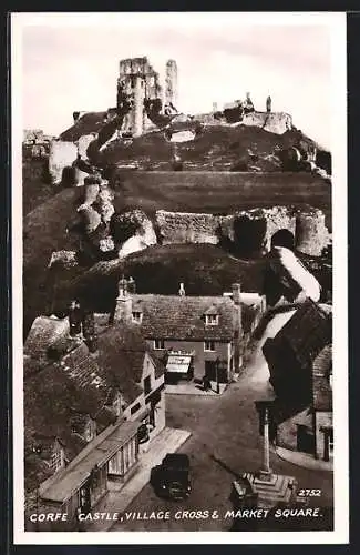 AK Corfe Castle, Village Cross & Market Square