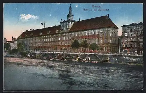 AK Breslau, Blick auf die Universität