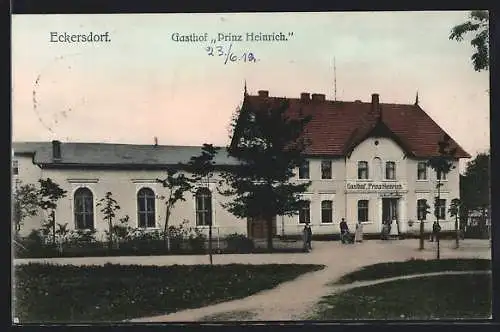 AK Eckersdorf, Gasthof Prinz Heinrich