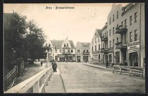 AK Arys, Schneidermeister Wilhelm Michalzik, Bronsartstrasse