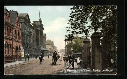 AK Stoke-on-Trent, Town Hall and Glebe Street