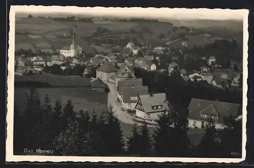 AK Bad Reinerz, Teilansicht mit Kirche