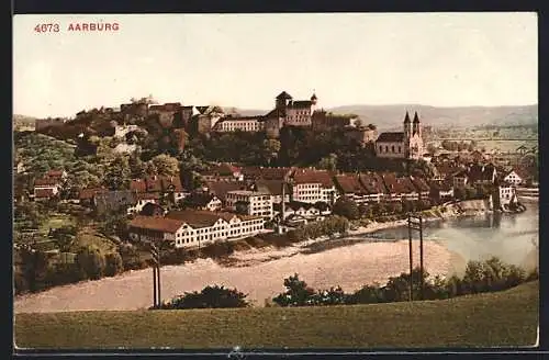 AK Aarburg, Teilansicht mit Schloss