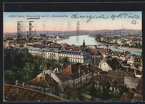 AK Basel, Bürgerspital und St. Johannquartier