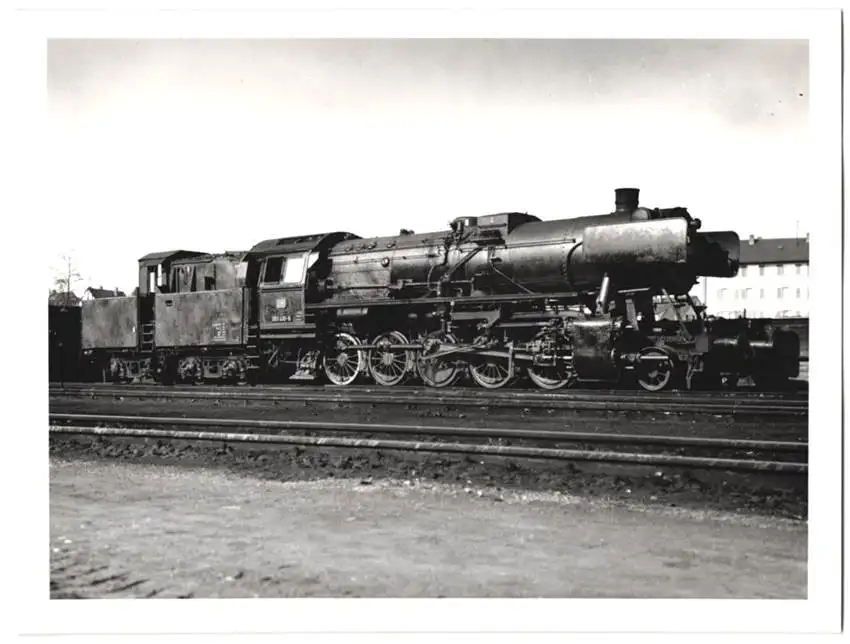 Fotografie Deutsche Bahn, Dampflok Nr. 051 410.9, Tender-Lokomotive, Eisenbahn