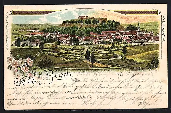 Lithographie Bitsch, Gesamtansicht