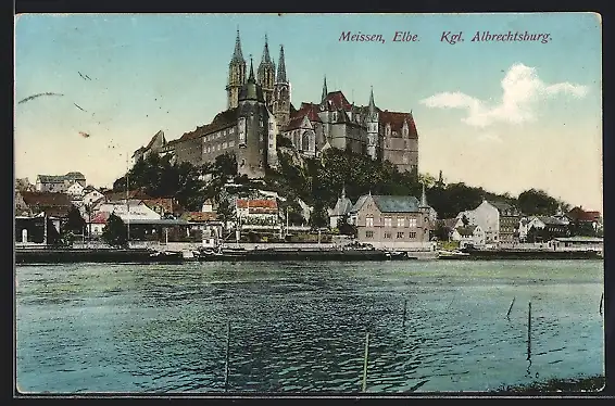 AK Meissen /Elbe, Königliche Albrechtsburg