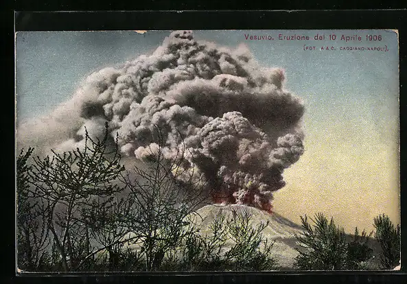 AK Vesuvio, Eruzione del 10 Aprile 1906